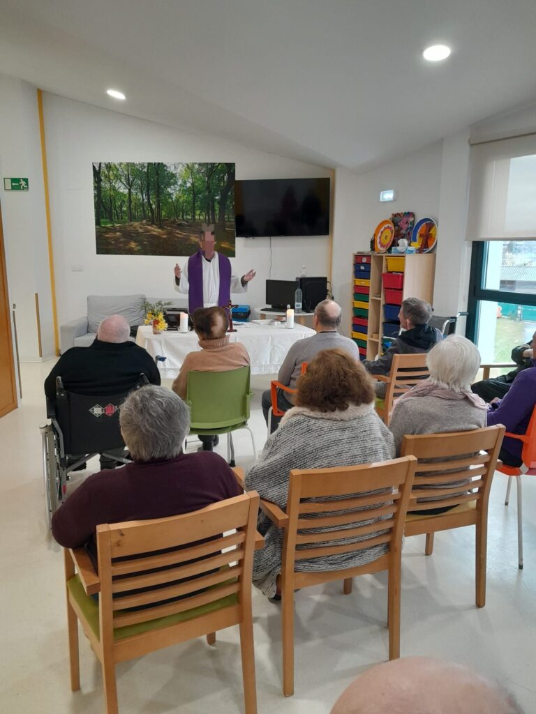 No día de onte tivemos a celebración da misa